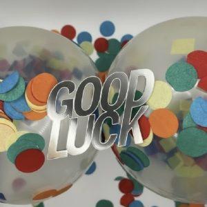 Good luck balloon weight made from stainless steel