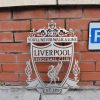 Stainless Steel Liverpool FC Sports Logo Plaque