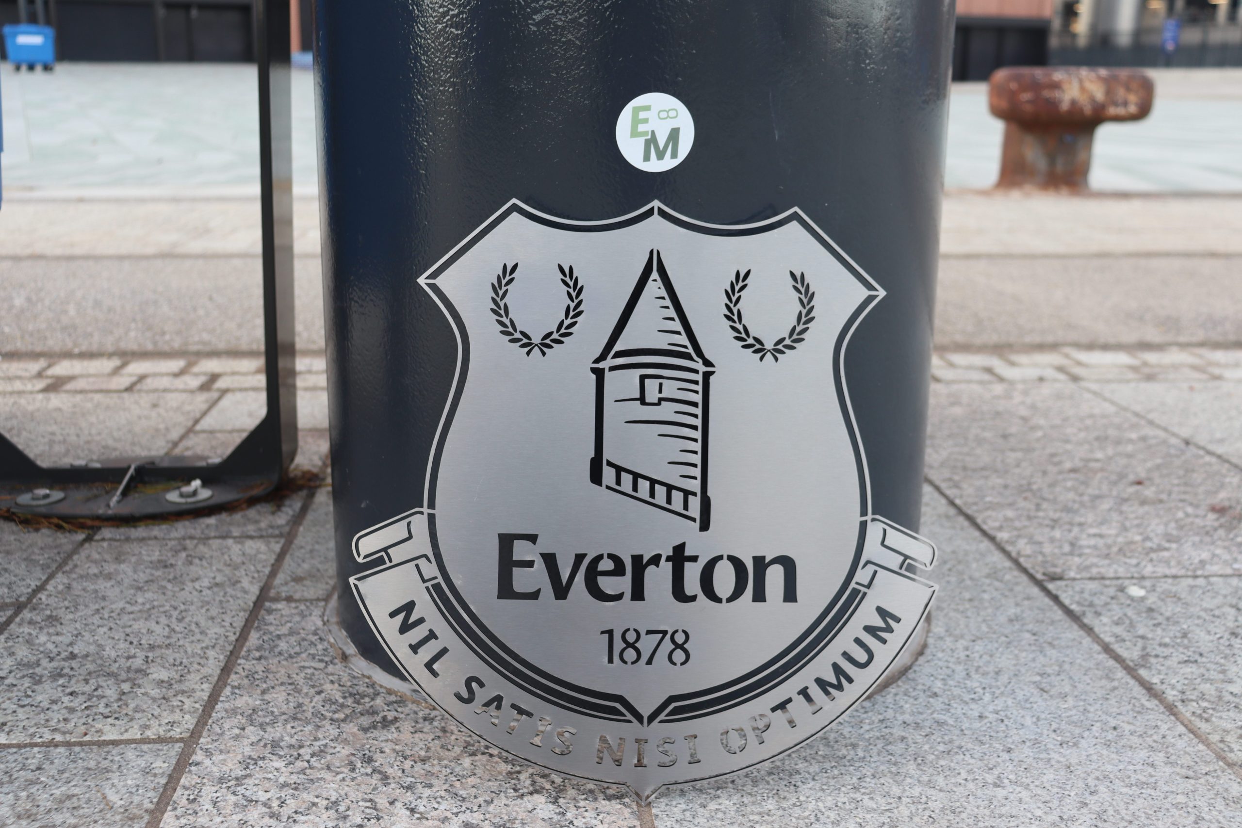 Stainless Steel Everton FC Sports Logo Plaque