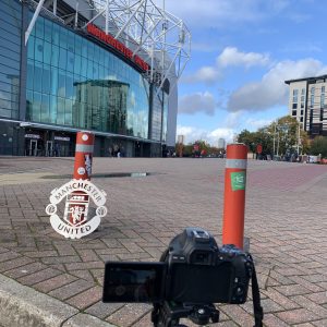 Stainless Steel Manchester United FC Sports Logo Plaque