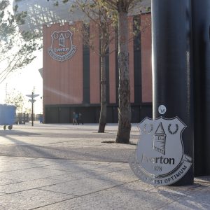 Stainless Steel Everton FC Sports Logo Plaque