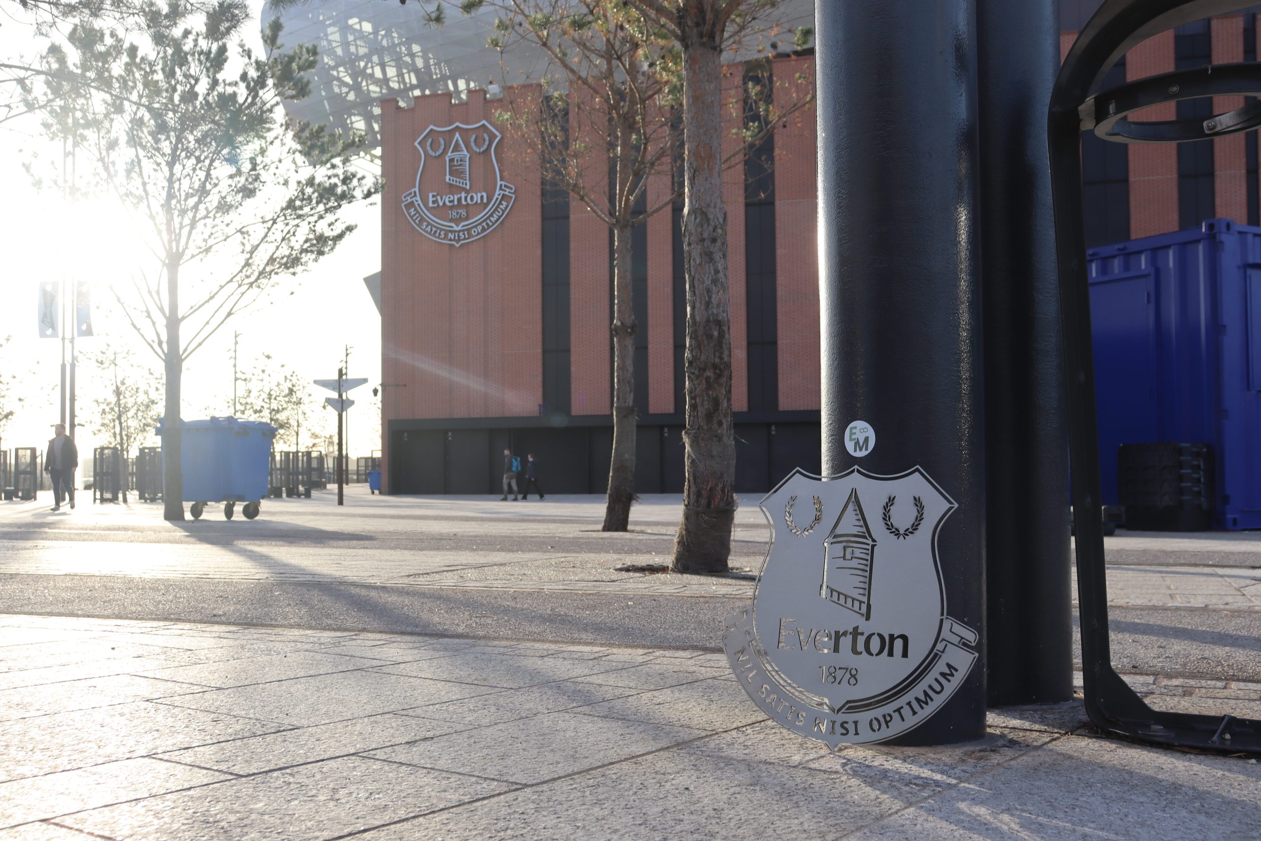 Stainless Steel Everton FC Sports Logo Plaque